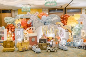 Philip & Daniel’s Charming Transportation Themed Party