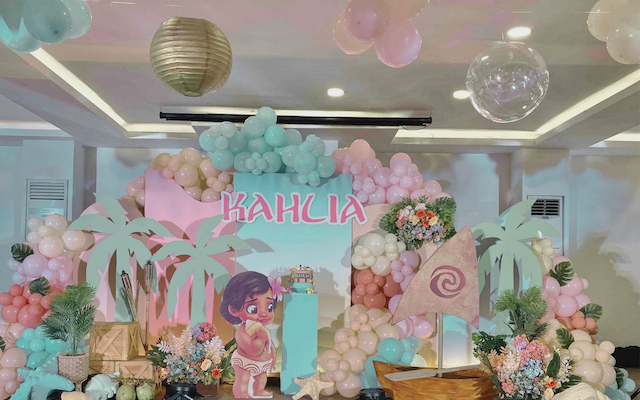 Kahlia’s Moana Themed Party – 1st Birthday