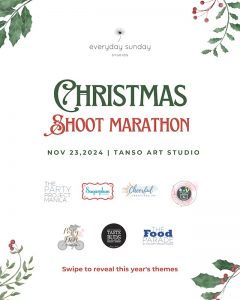 *Giveaway Alert* Everyday Sunday Studios’ Christmas Shoot Marathon 2024