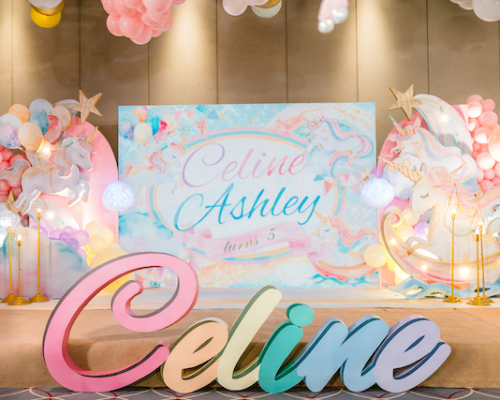 Celine Ashley’s Magical Unicorn Dream Party – 5th Birthday