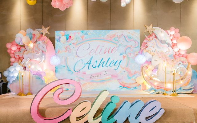 Celine Ashley’s Magical Unicorn Dream Party – 5th Birthday