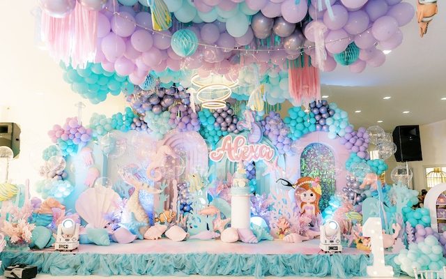 Alexandra’s Dreamy Mermaid Theme Party – 1st Birthday