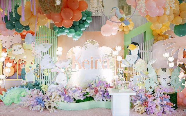 Keira’s Dreamy Tropical Paradise Adventure – 1st Birthday