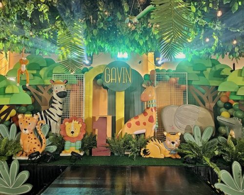 Gavin’s Roaring Safari Party – 1st Birthday