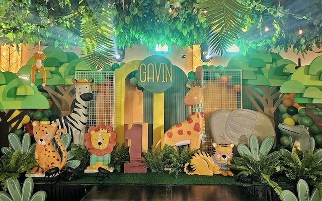 Gavin’s Roaring Safari Party – 1st Birthday