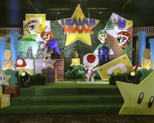 Isaac & Isaiah’s Super Mario Bros. Birthday Bash