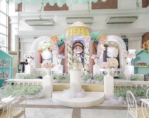 Hera’s Heavenly Greek Goddess Party – 1st Birthday