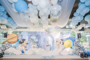 Amari’s Mickey Mouse Outer Space Adventure-Themed party – 1st Birthday