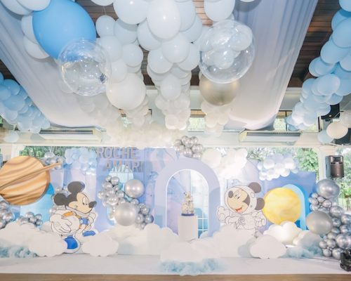 Amari’s Mickey Mouse Outer Space Adventure-Themed party – 1st Birthday