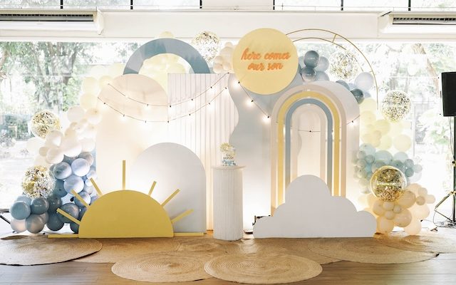 Kayesha & Aljon’s Dreamy “Here Comes Our Son-shine” Baby Shower