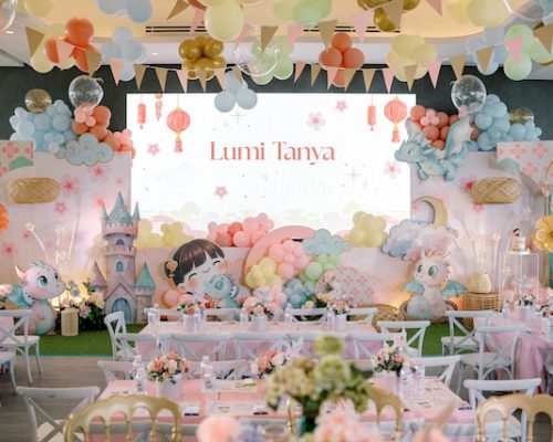 Lumi’s Whimsical Dragon Dreamland-Themed Party – 1st Birthday