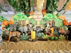 Andrei and Audrey’s Mickey and Minnie Safari Themed Party – 1st Birthday
