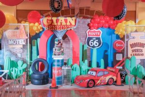 Gian’s Disney-Pixar Cars–Themed Party