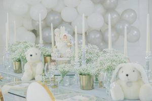 Arturo & Ronika’s Dreamy Baptism Celebration in White, Silver & Gold