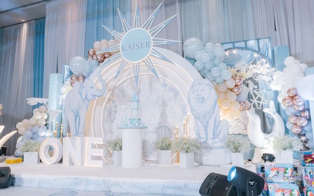 Kaiser’s A Toile de Jouy Circus Celebration – 1st Birthday