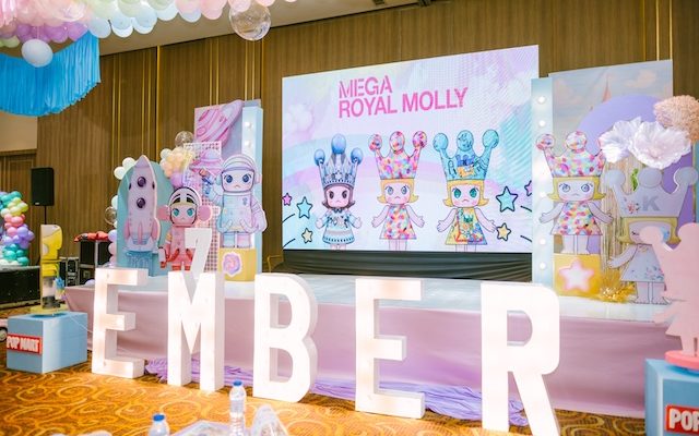 Ember’s Royal x Space Molly PopMart-Themed 7th Birthday Party