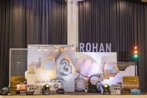 Rohan’s Little Builder-Themed Party
