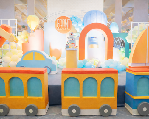 Grant’s Hip Transportation Party – 1st Birthday