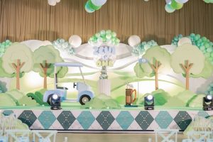Zevi in One: A Charming Golf-Themed First Birthday Celebration