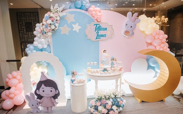 Tillian’s Dainty Lunar Moon-Themed First Birthday