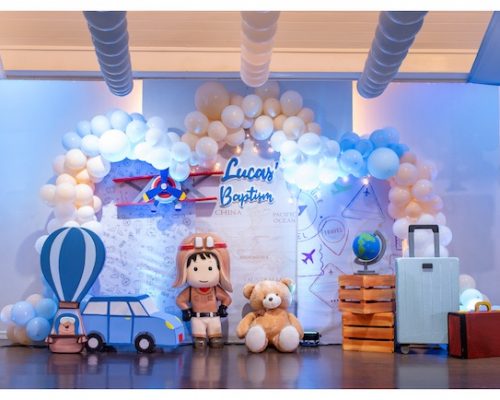 Lucas’ Beary Cute Aviation Party | Baptism Celebration