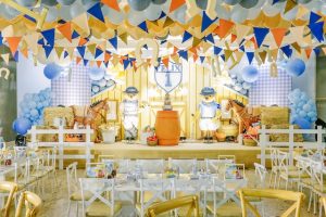Felix’s Preppy Polo-Themed First Birthday Celebration